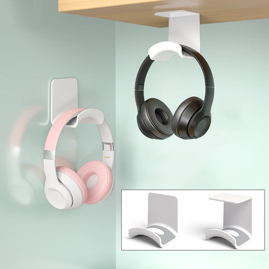 No-Punch Headphone Stand Wall Mount