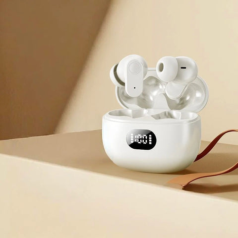 TWS Wireless Bluetooth Earphones HD Call ENC Noise Reduction 9D Bass Stereo Earbuds Touch Control Long Battery Life Sports Water