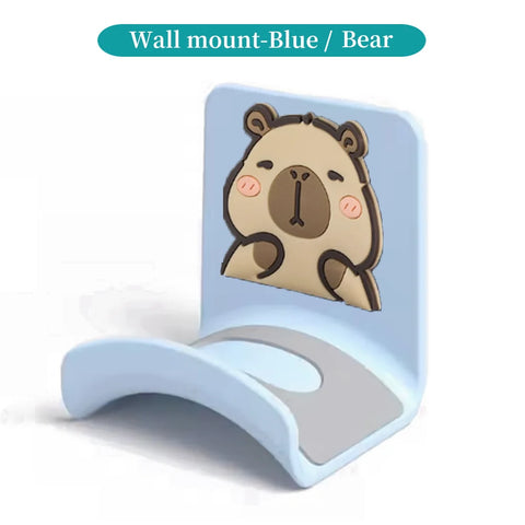 No-Punch Headphone Stand Wall Mount