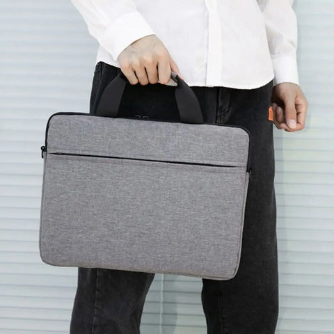 Universal Laptop Sleeve Case Shockproof Large Capacity Laptop Handbag Ultra Thin Business Notebook Cover Tablet Protective Pouch