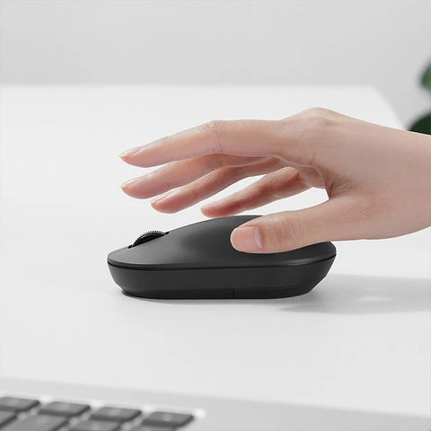 XIAOMI Wireless Mouse Lite 2,Ergonomic Optical Portable Computer Office Game Mouse,2.4GHz 1000DPI,USB Receiver,Chinese Version