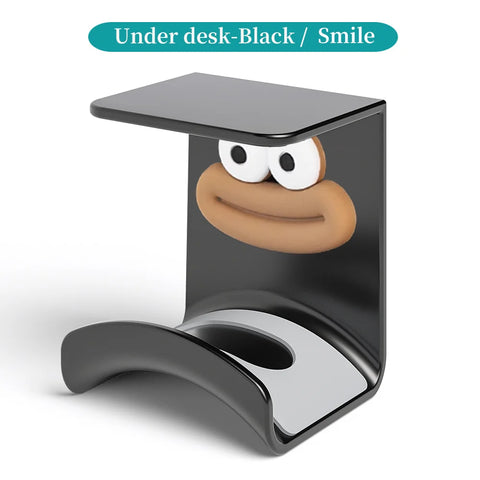 No-Punch Headphone Stand Wall Mount