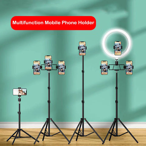 10" LED Ring Light Photographic Selfie Ring Lighting with 3 Stand for Smartphone Youtube Makeup Video Studio Tripod Ring Light