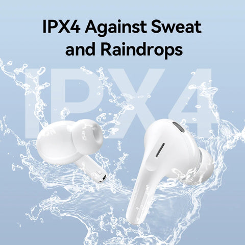 Vention Bluetooth 5.4 Wireless Earphones Al-based ENC Water-Resistant IPX4 Hi-Fi Stereo TWS Earbuds With Mic For Student