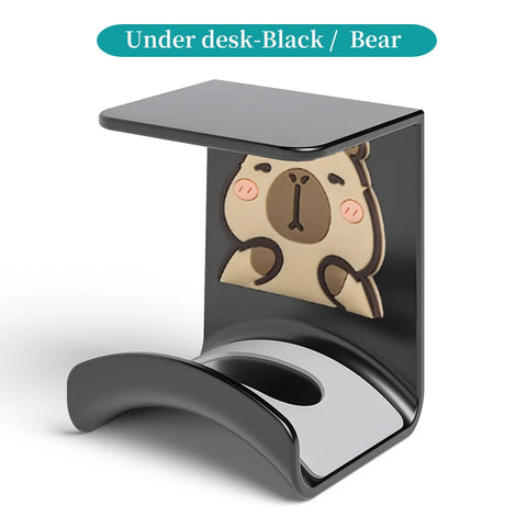 No-Punch Headphone Stand Wall Mount