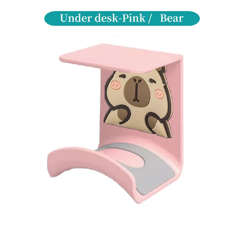 No-Punch Headphone Stand Wall Mount