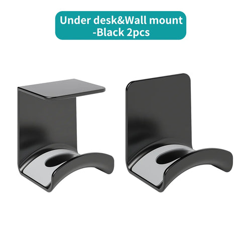 No-Punch Headphone Stand Wall Mount