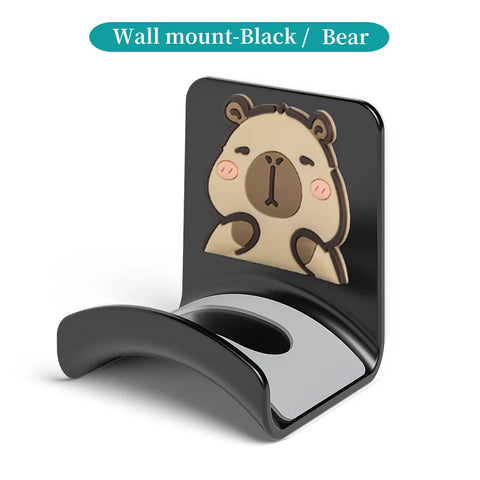 No-Punch Headphone Stand Wall Mount