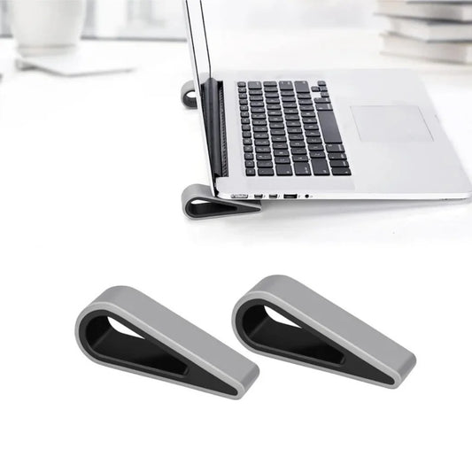 Universal Ultra Compact Laptop Stand Creative Desktop Computer Height Stand Portable Heat Dissipation Notebook Base Pad Holder