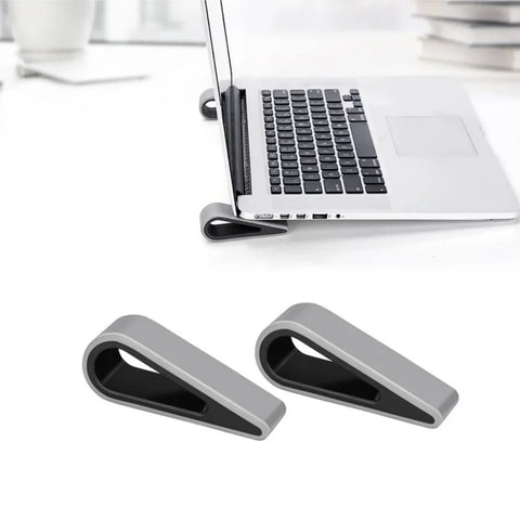 Universal Ultra Compact Laptop Stand Creative Desktop Computer Height Stand Portable Heat Dissipation Notebook Base Pad Holder