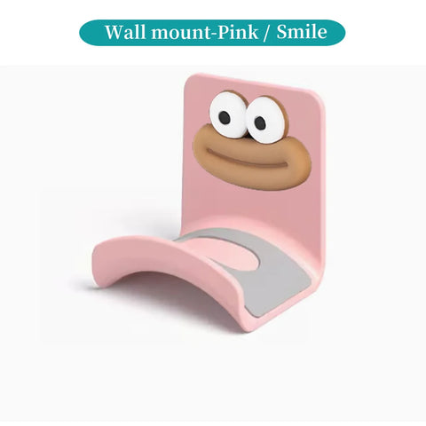 No-Punch Headphone Stand Wall Mount
